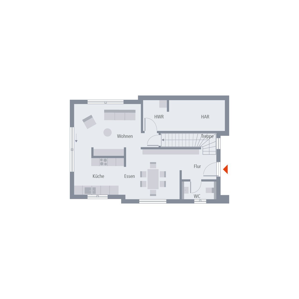 EIN GROSSES BAUHAUS AUF KLEINEM RAU