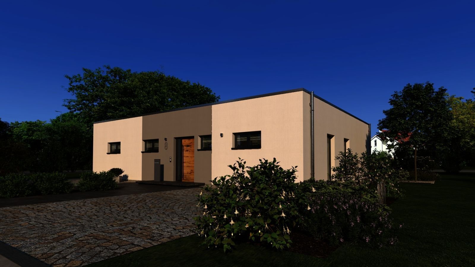 MODERNER BUNGALOW ZUR FREIEN ENTFALTUNG