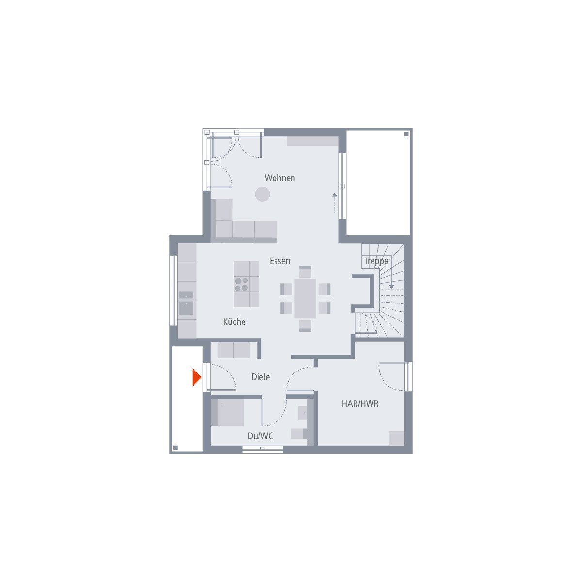 EIN ARCHITEKTONISCH AUSGEREIFTES UND FUNKTIONELLES HAUS