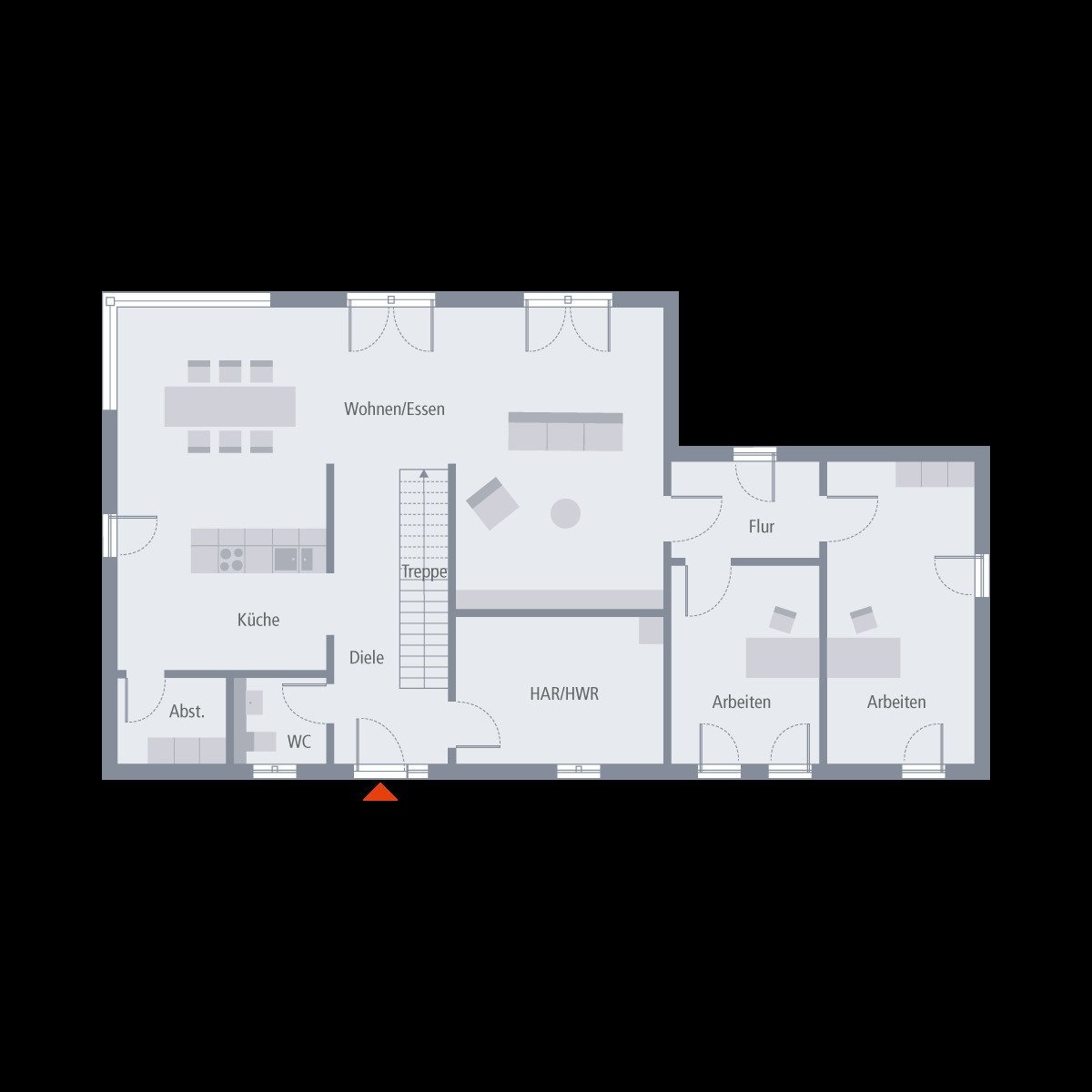 KLARE ARCHITEKTUR & FREIRAUM PUR