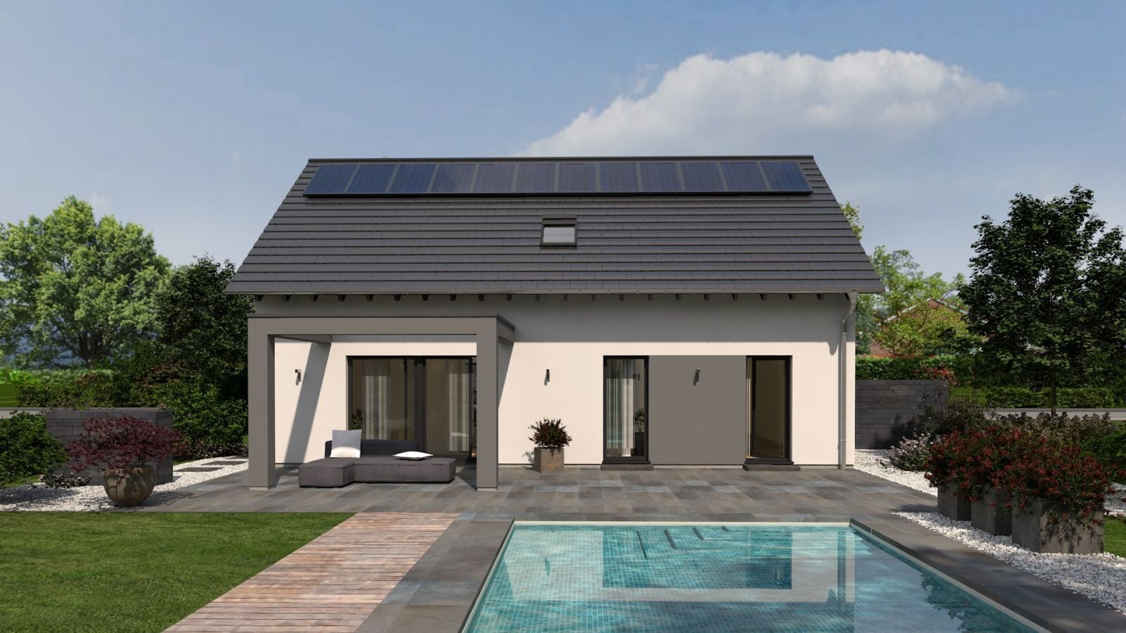 KLASSISCHES MEHRGENERATIONENHAUS MIT PRAKTISCHER AUFTEILUNG