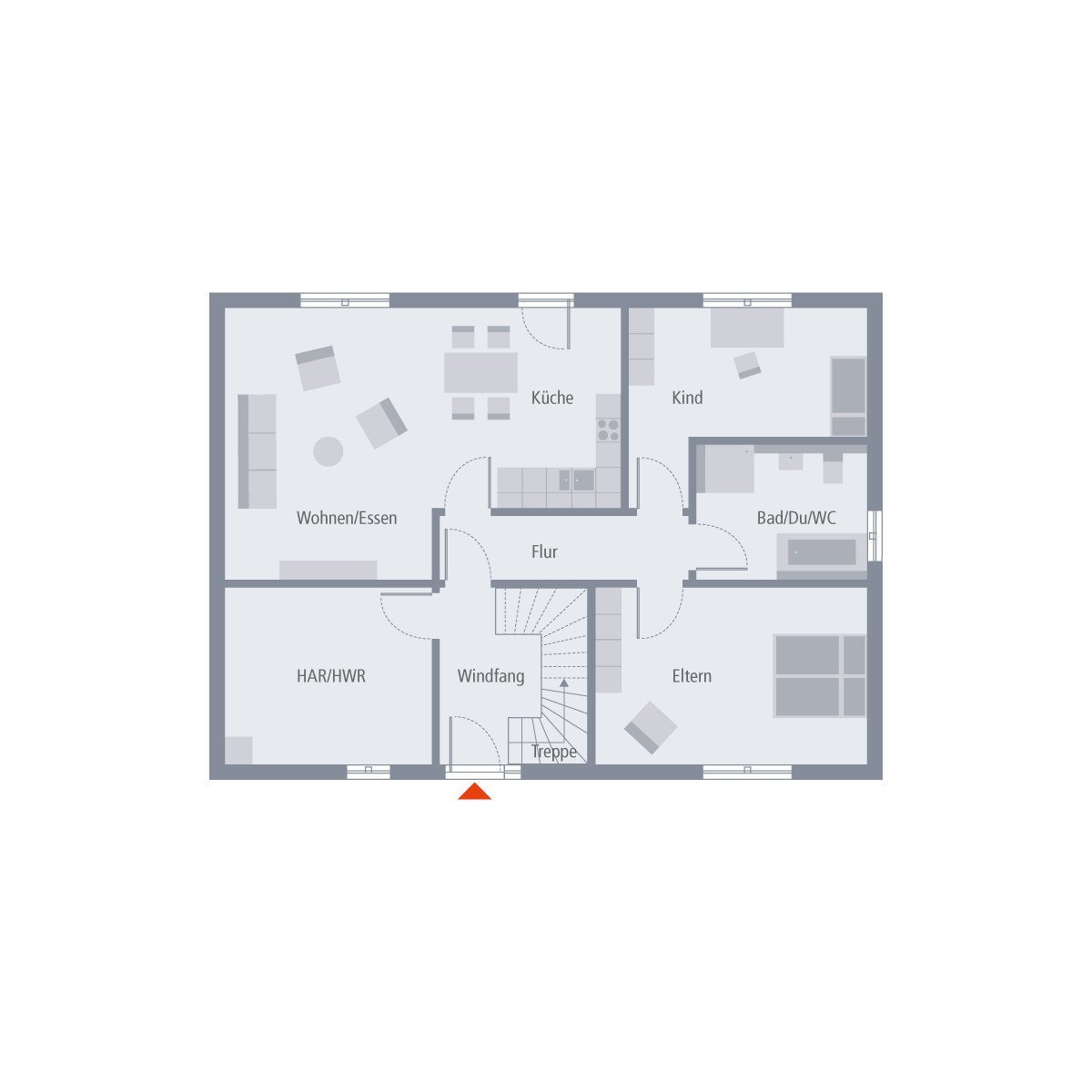 KLASSISCHES MEHRGENERATIONENHAUS MIT PRAKTISCHER AUFTEILUNG