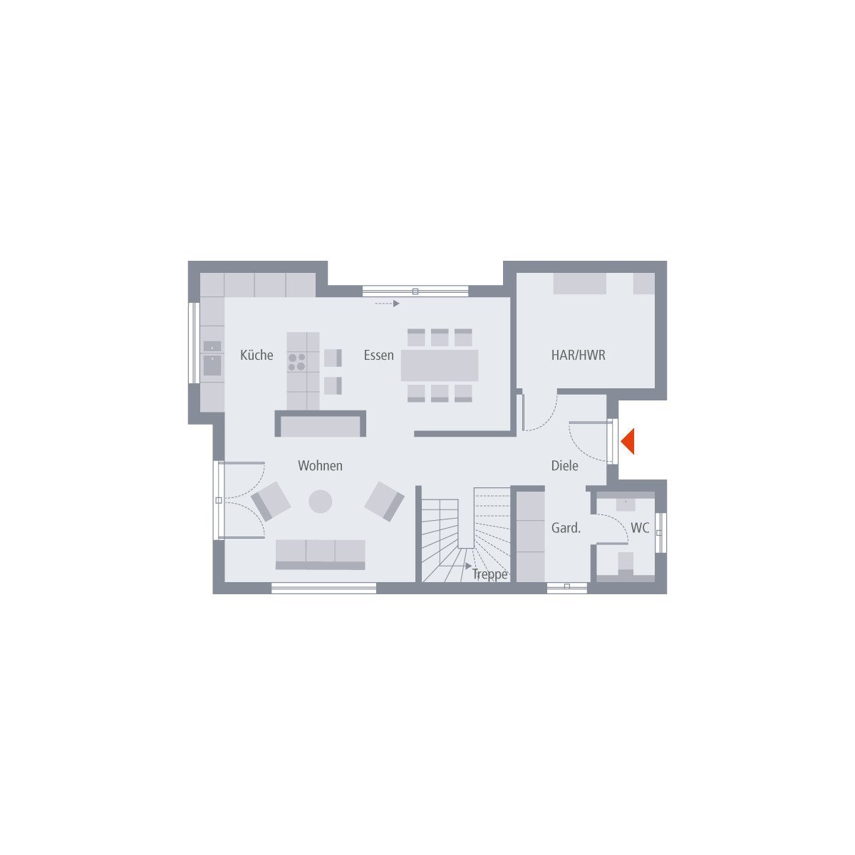 EINFAMILIENHAUS MIT BESONDERER ARCHITEKTUR