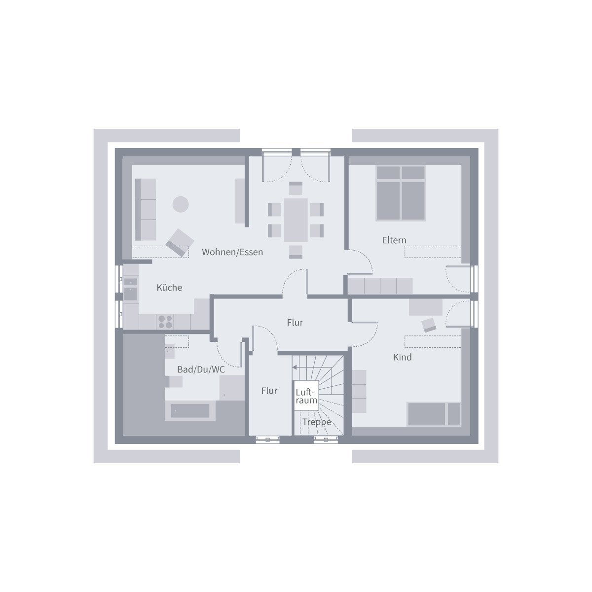 ELEGANTES WOHNGLÜCK MIT ZWEI EINHEITEN