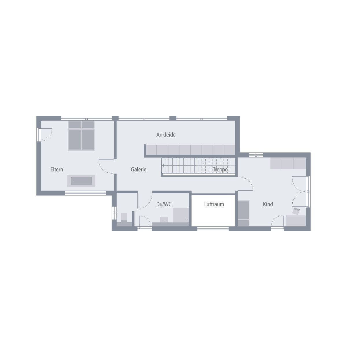 BAUHAUS-STIL MIT VERSATZ