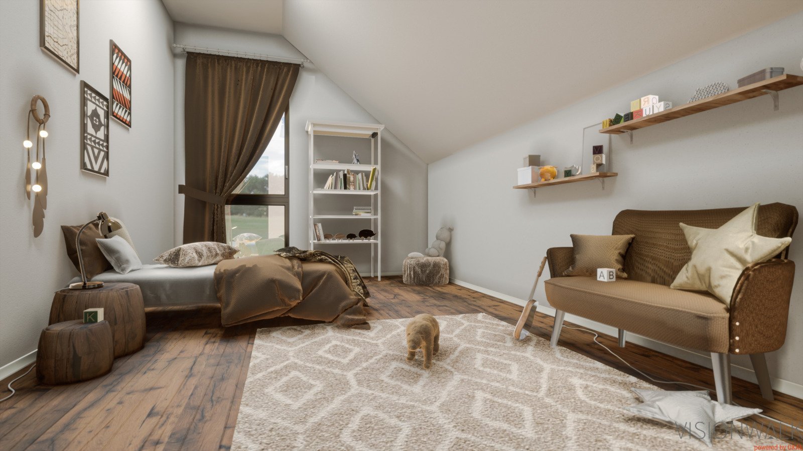 Ansicht Kinderzimmer Ansicht Kinderzimmer