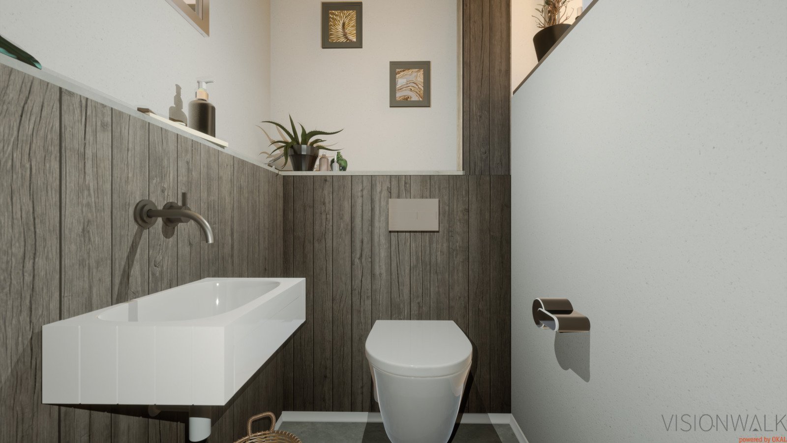 Ansicht Gäste-WC Ansicht Gäste-WC