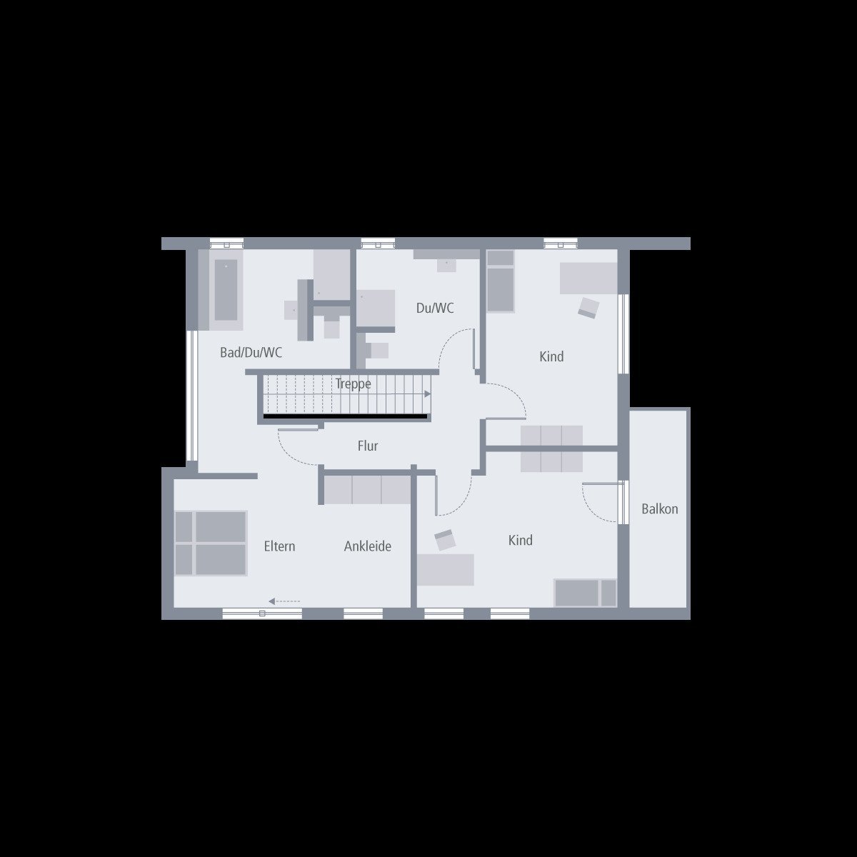 Grundriss Obergeschoss Grundriss Obergeschoss