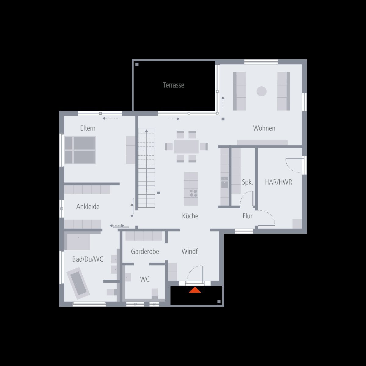 Grundriss Erdgeschoss Grundriss Erdgeschoss