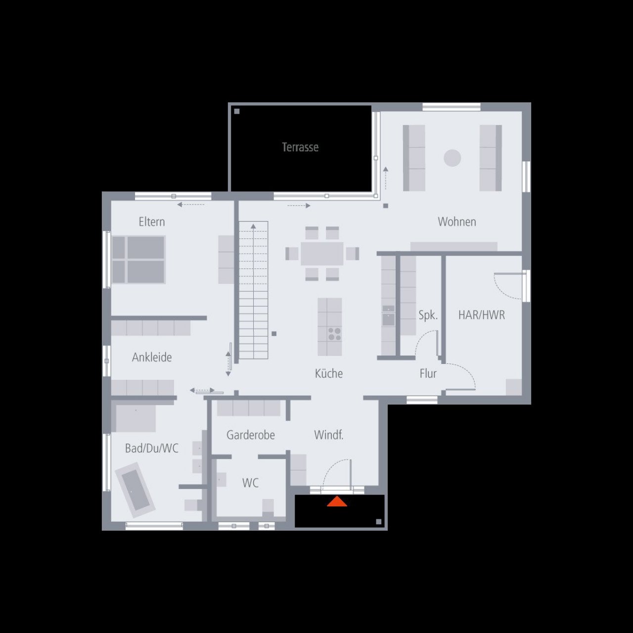 Grundriss Erdgeschoss Grundriss Erdgeschoss