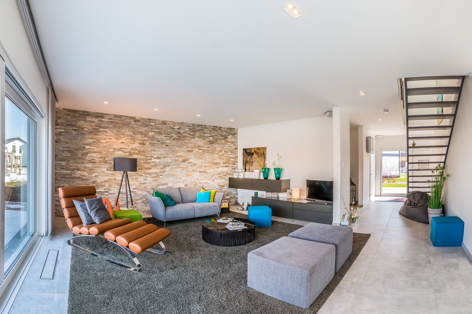 Ansicht Wohnzimmer/Diele Ansicht Wohnzimmer/Diele