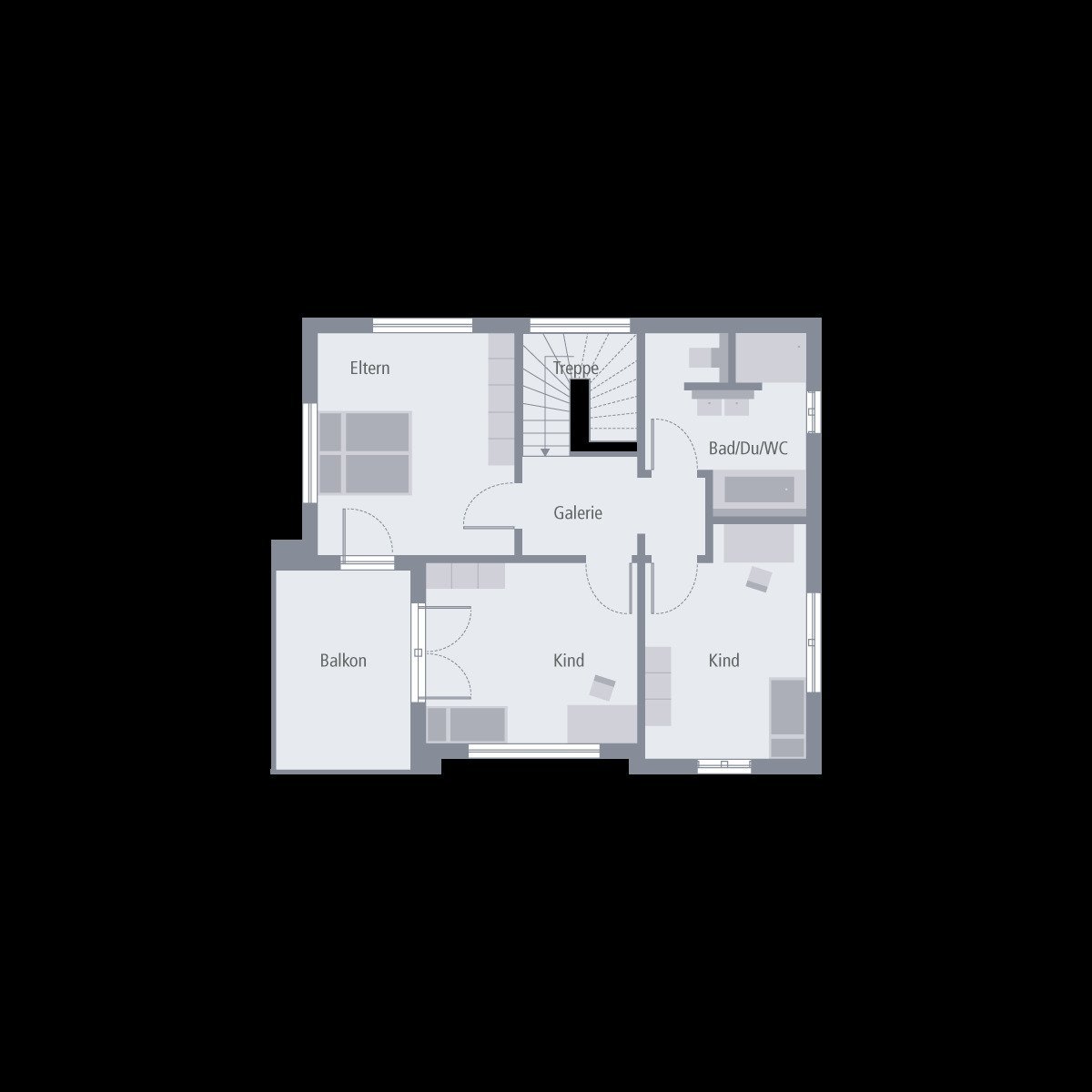 Grundriss Obergeschoss Grundriss Obergeschoss
