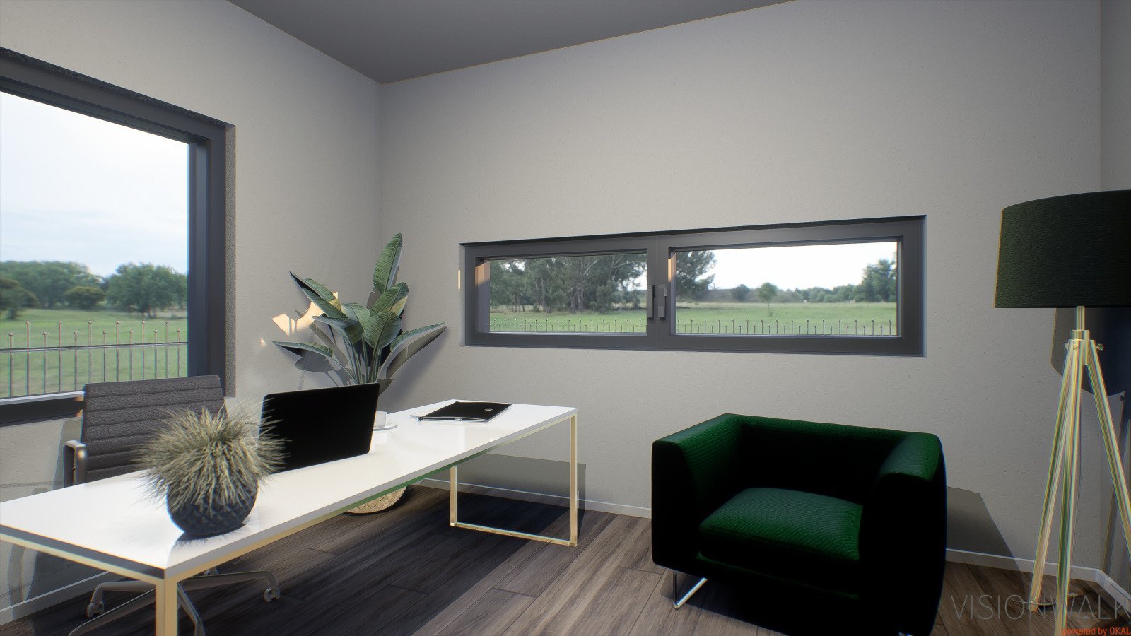 Ansicht Büro Ansicht Büro