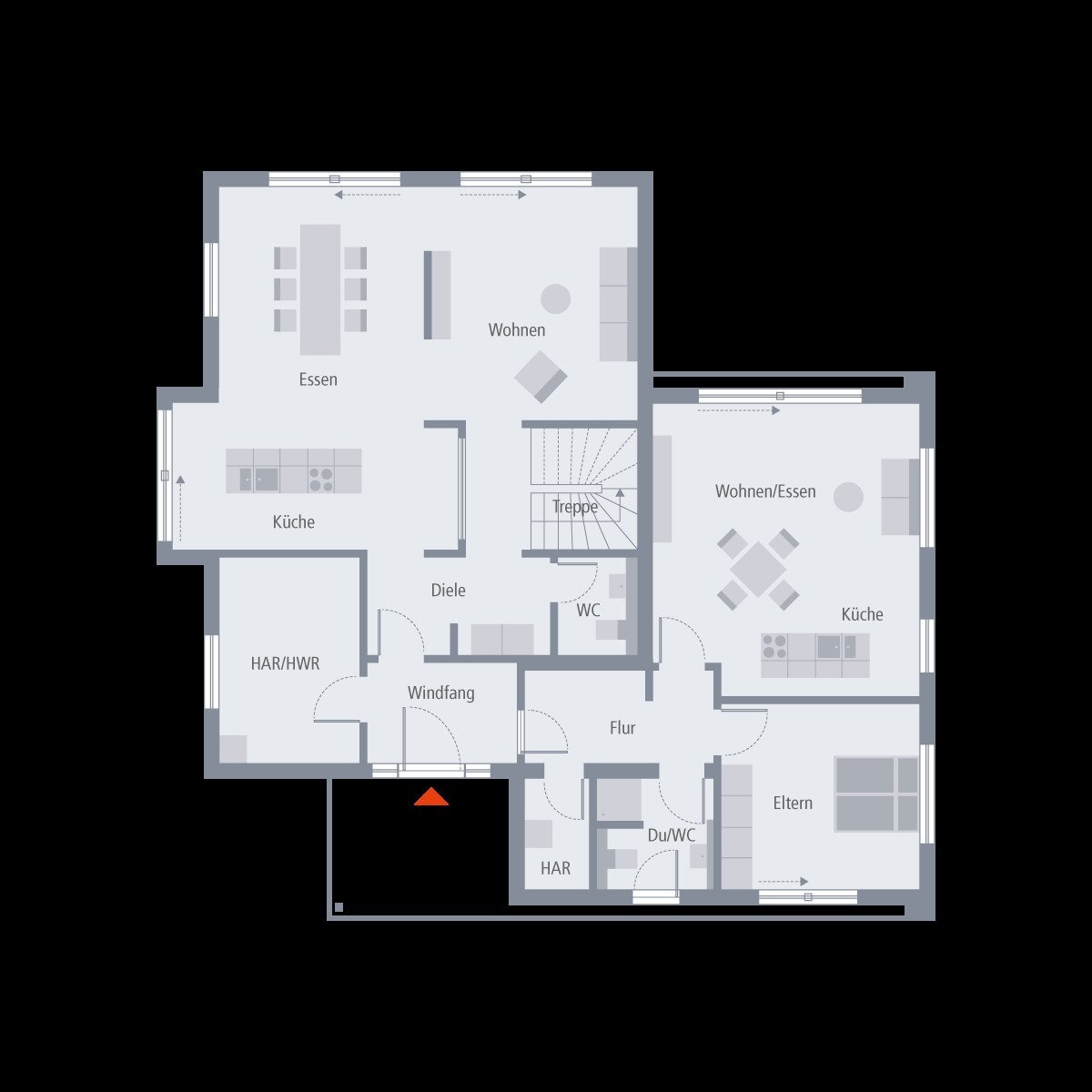 Grundriss Erdgeschoss Grundriss Erdgeschoss