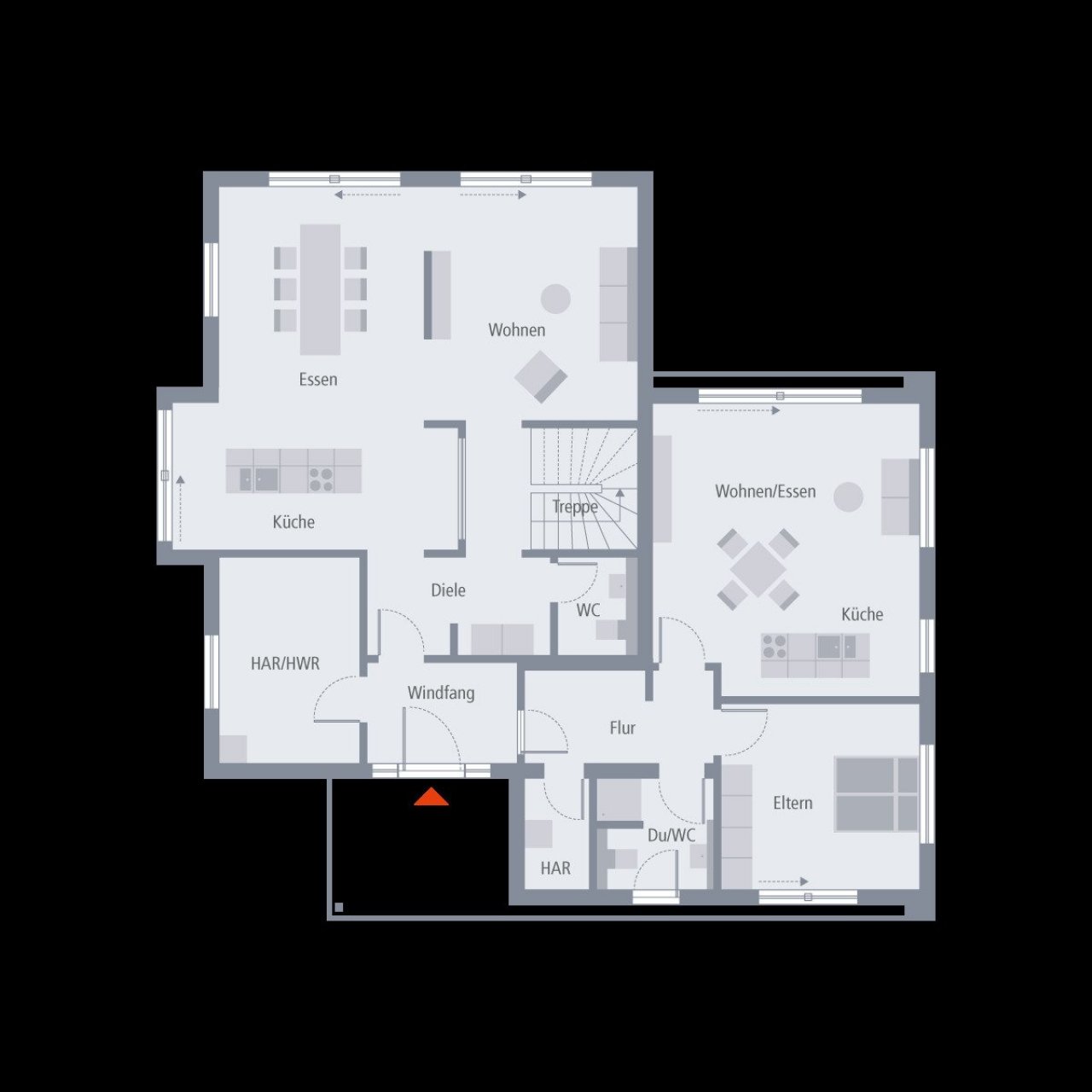 Grundriss Erdgeschoss Grundriss Erdgeschoss