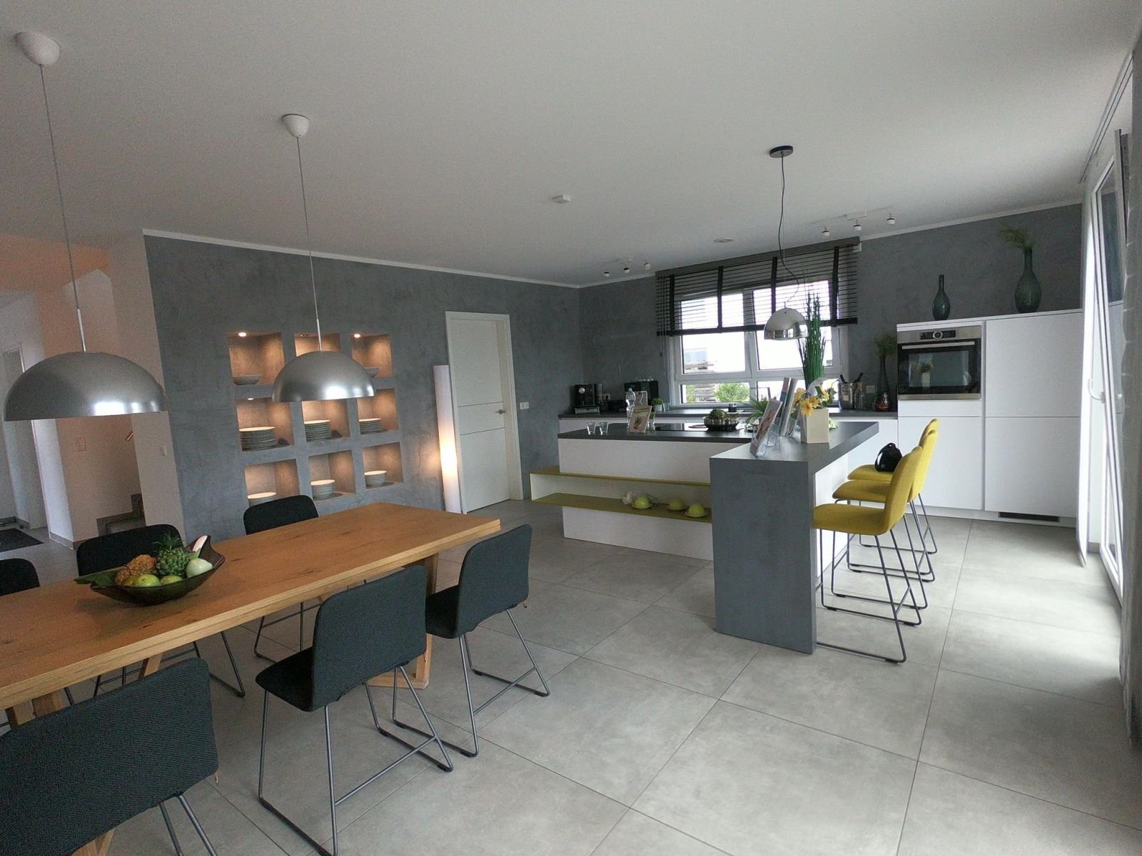 Ansicht Küche/Esszimmer Ansicht Küche/Esszimmer