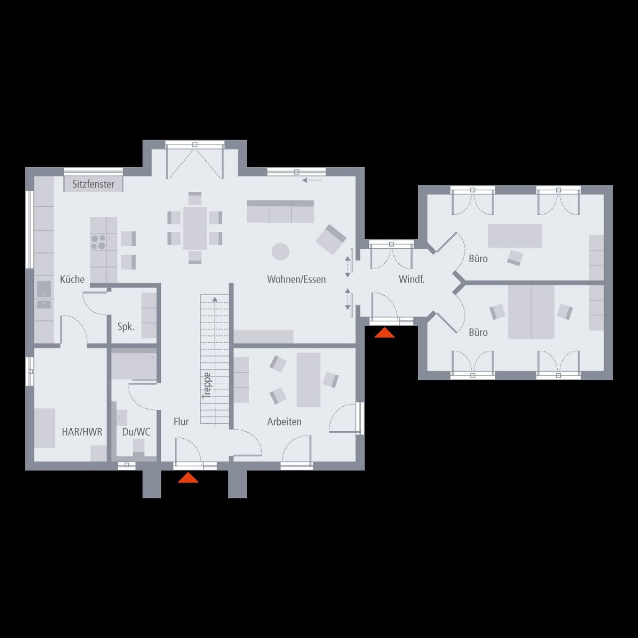 Grundriss Erdgeschoss Grundriss Erdgeschoss