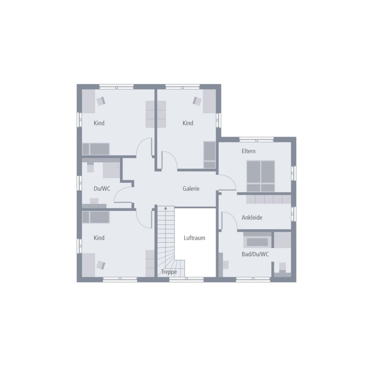 Grundriss Obergeschoss Grundriss Obergeschoss