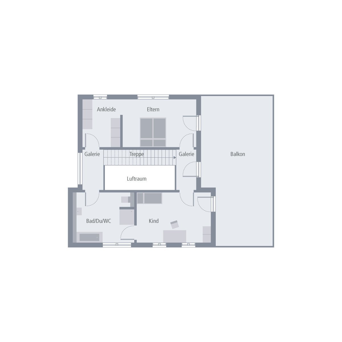 Grundriss Obergeschoss Grundriss Obergeschoss