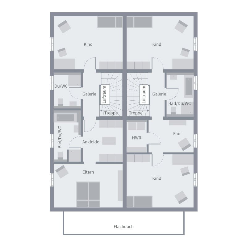 Grundriss Obergeschoss Grundriss Obergeschoss