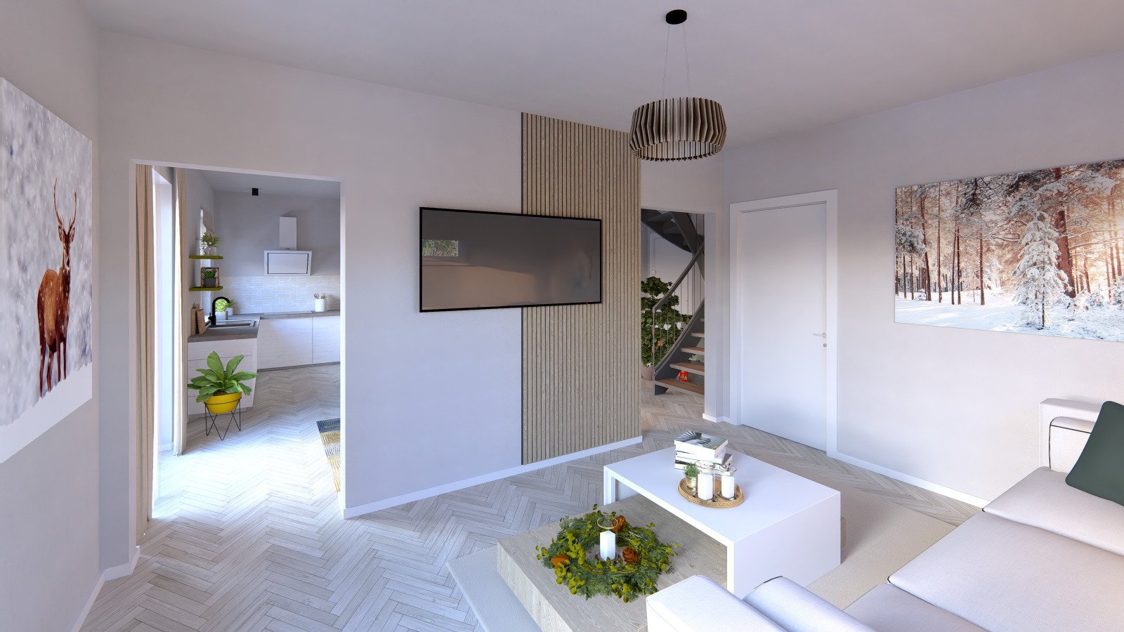 Ansicht Wohnzimmer Ansicht Wohnzimmer