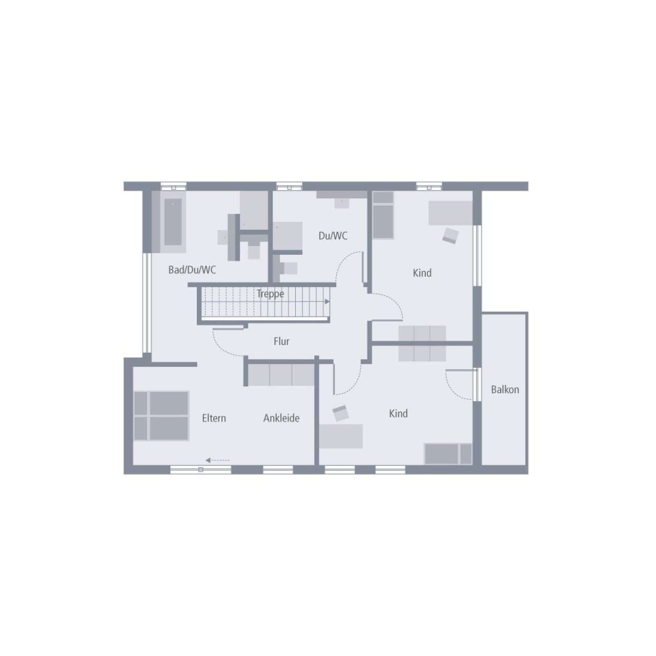 Grundriss Obergeschoss Grundriss Obergeschoss