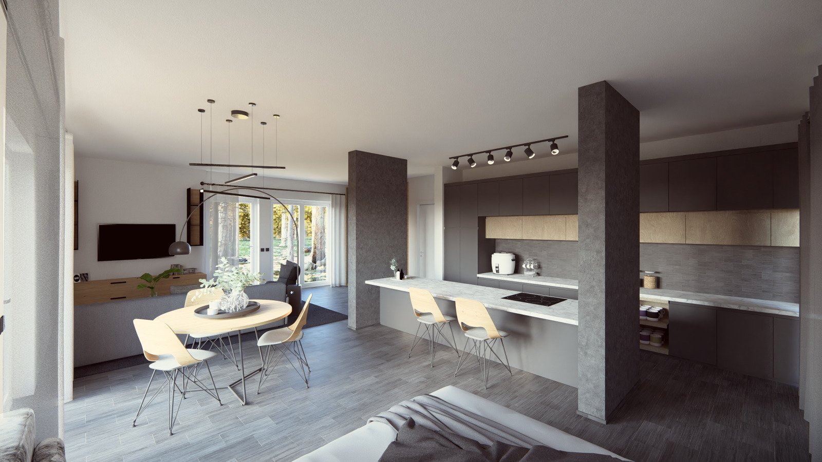 Ansicht Wohnzimmer Ansicht Wohnzimmer