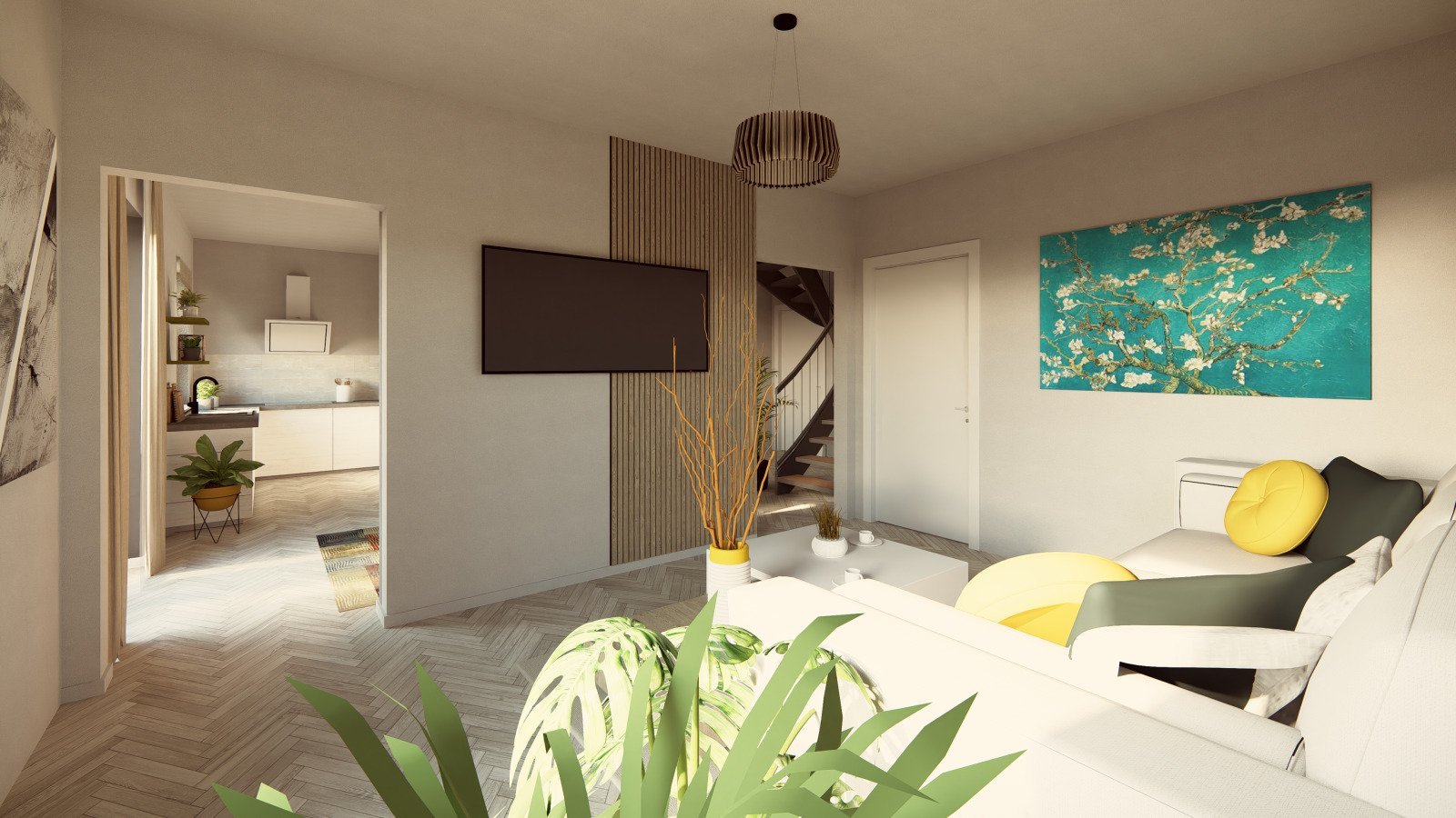 Ansicht Wohnzimmer Ansicht Wohnzimmer
