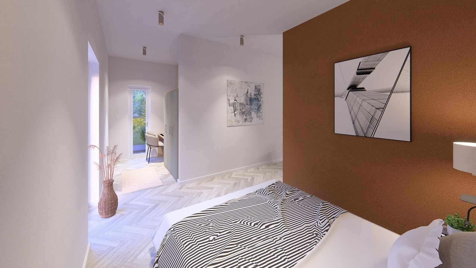 Ansicht Schlafzimmer Ansicht Schlafzimmer