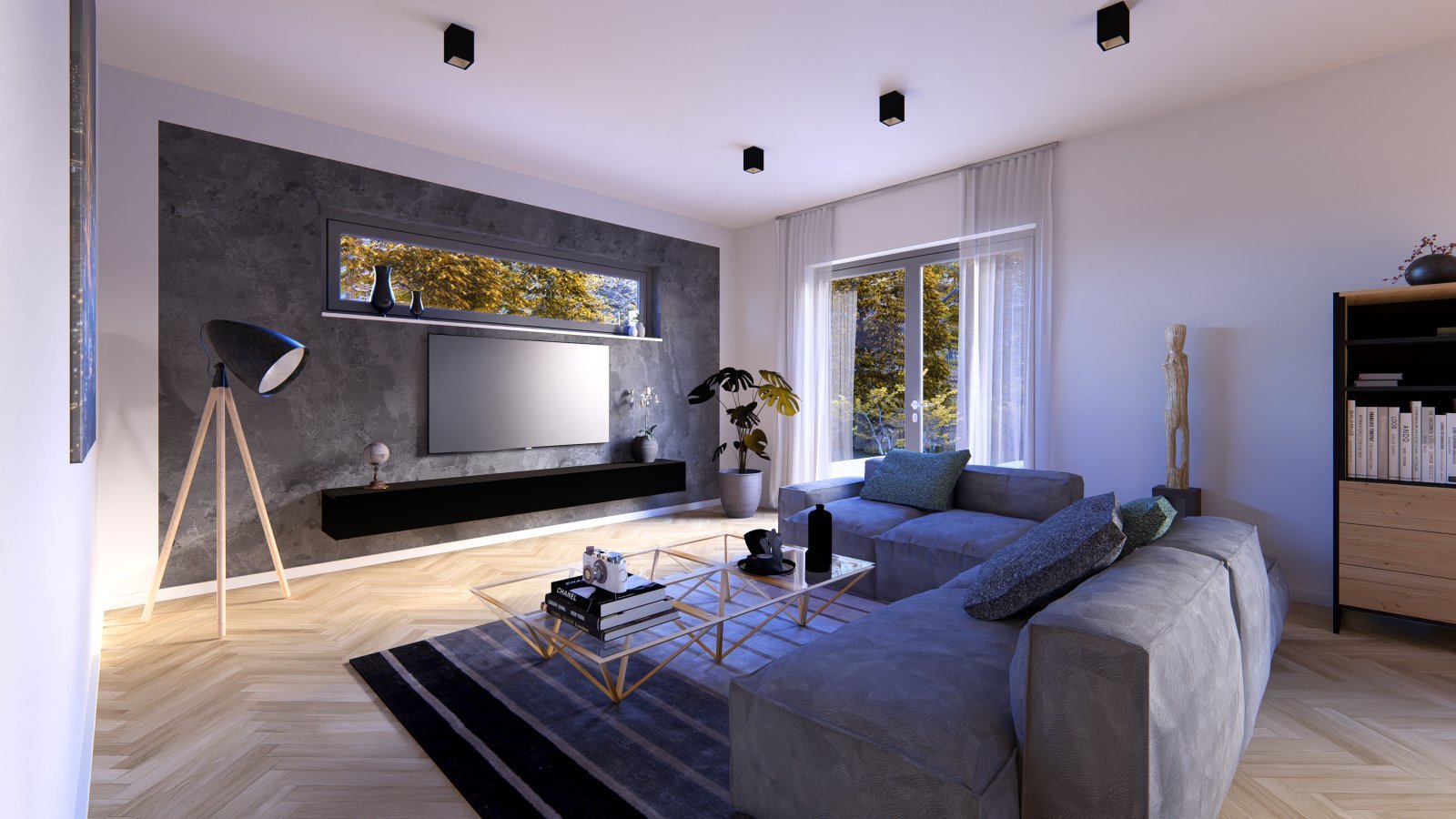 Ansicht Wohnzimmer Ansicht Wohnzimmer