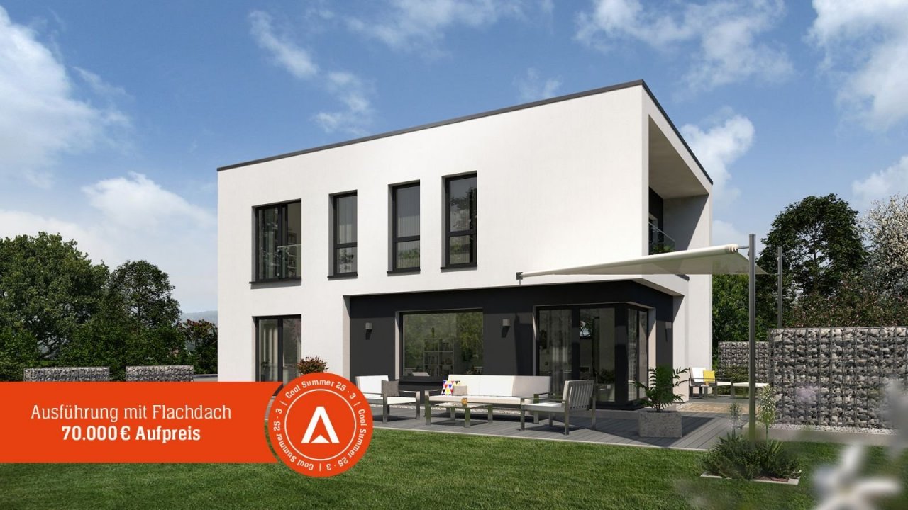 Ansicht Flachdach Ansicht Flachdach
