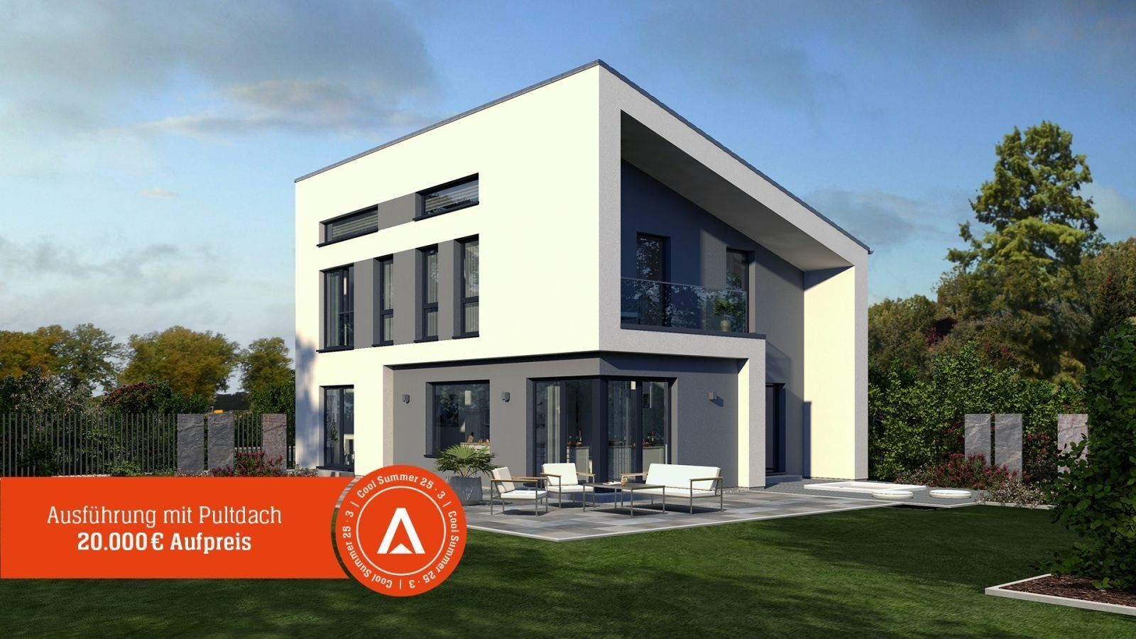 Ansicht Pultdach Ansicht Pultdach
